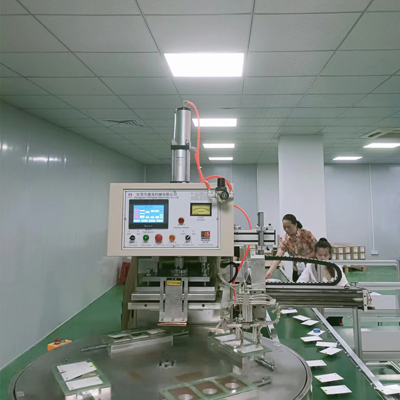 High frequency blister packaging process