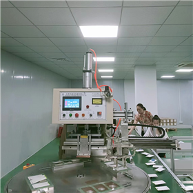 High frequency blister packaging process